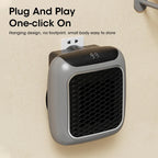 Space Heater Compact Tabletop Fast Heat & Quiet
