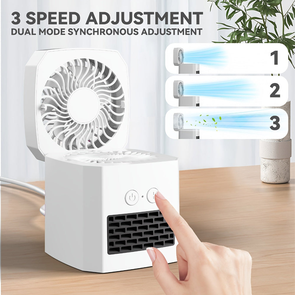 Space Heater & Fan Dual-Function Energy-Efficient