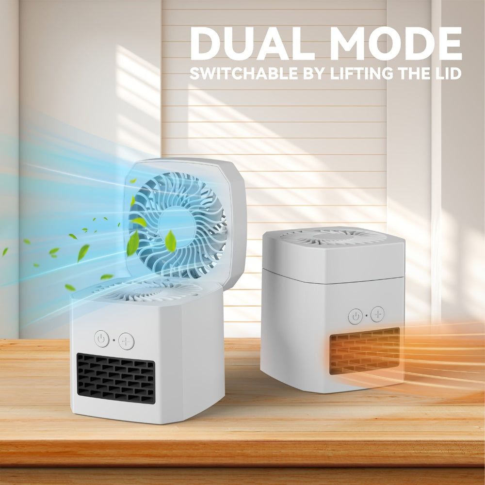 Space Heater & Fan Dual-Function Energy-Efficient