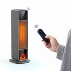 Space Heater Oscillating Ceramic Touchscreen & Remote