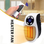 Space Heater Portable Energy-Efficient Tip-Over & Overheat Protection