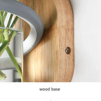 Space-Saving Dual-Function Weather-Resistant Wall Vase Lamp (Indoor/Outdoor)