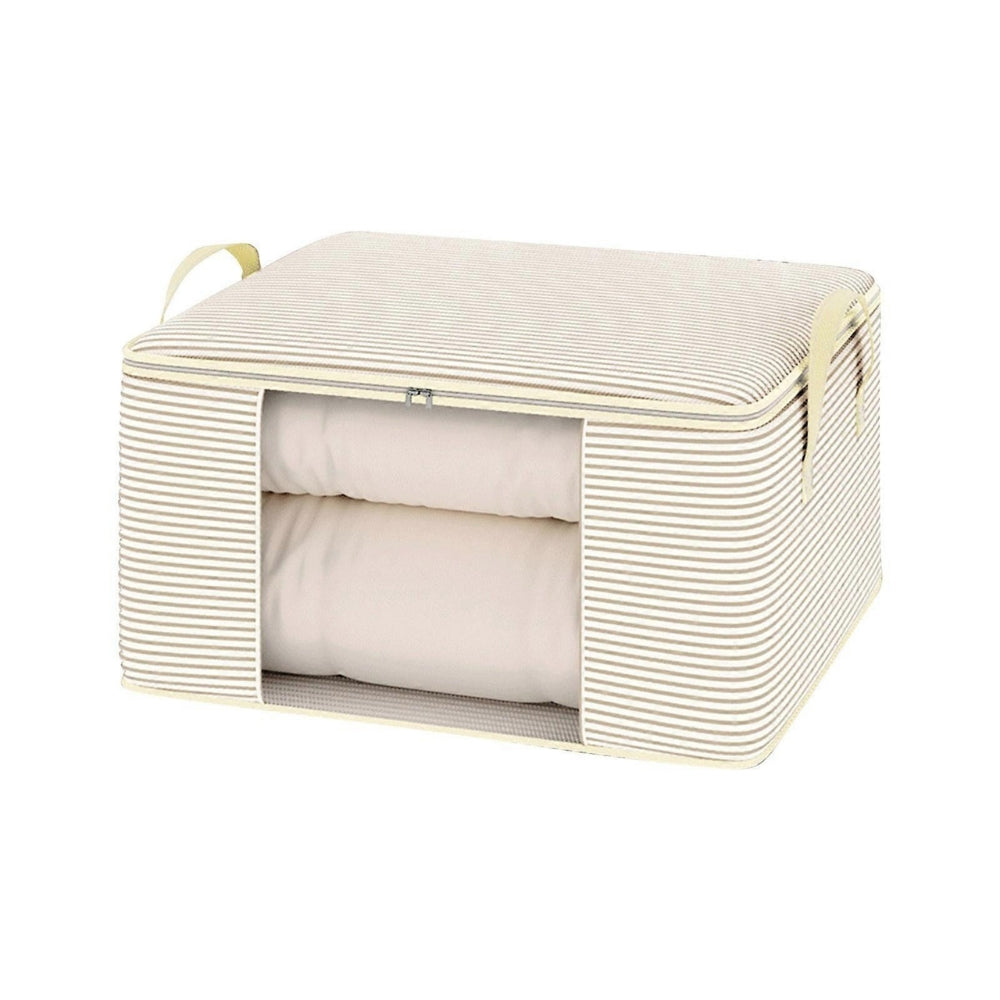 Space-Saving Foldable Storage Bag With Clear Window