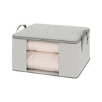 Space-Saving Foldable Storage Bag With Clear Window