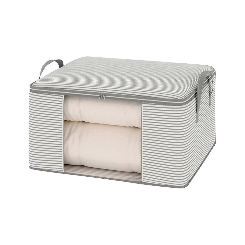Space-Saving Foldable Storage Bag With Clear Window