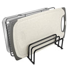 Space-Saving Heavy-Duty Steel Cutting Board Rack (5 Dividers)