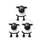 Space-Saving Sheep-Shaped Toilet Paper Holder (Set of 3)