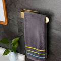 Space-Saving Stainless Steel No-Drill Wall-Mounted Towel Rack