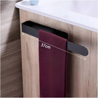 Space-Saving Stainless Steel No-Drill Wall-Mounted Towel Rack
