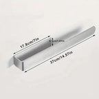 Space-Saving Stainless Steel No-Drill Wall-Mounted Towel Rack