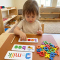 Spelling Game Montessori Letter & Picture Matching