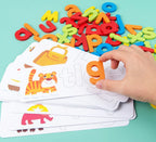 Spelling Game Montessori Letter & Picture Matching