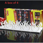 Spice Organizer Adhesive Mounting 5 C-Shaped Clips