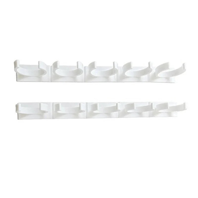 Spice Organizer Adhesive Mounting 5 C-Shaped Clips