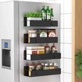 Spice Rack Set Magnetic Space-Saving Set of 4