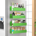 Spice Rack Set Magnetic Space-Saving Set of 4