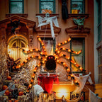 Spider Decoration LED Glowing Eyes Battery-Powered