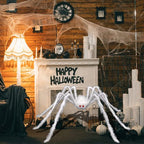 Spider Decoration Light-Up Realistic Fluffy Body