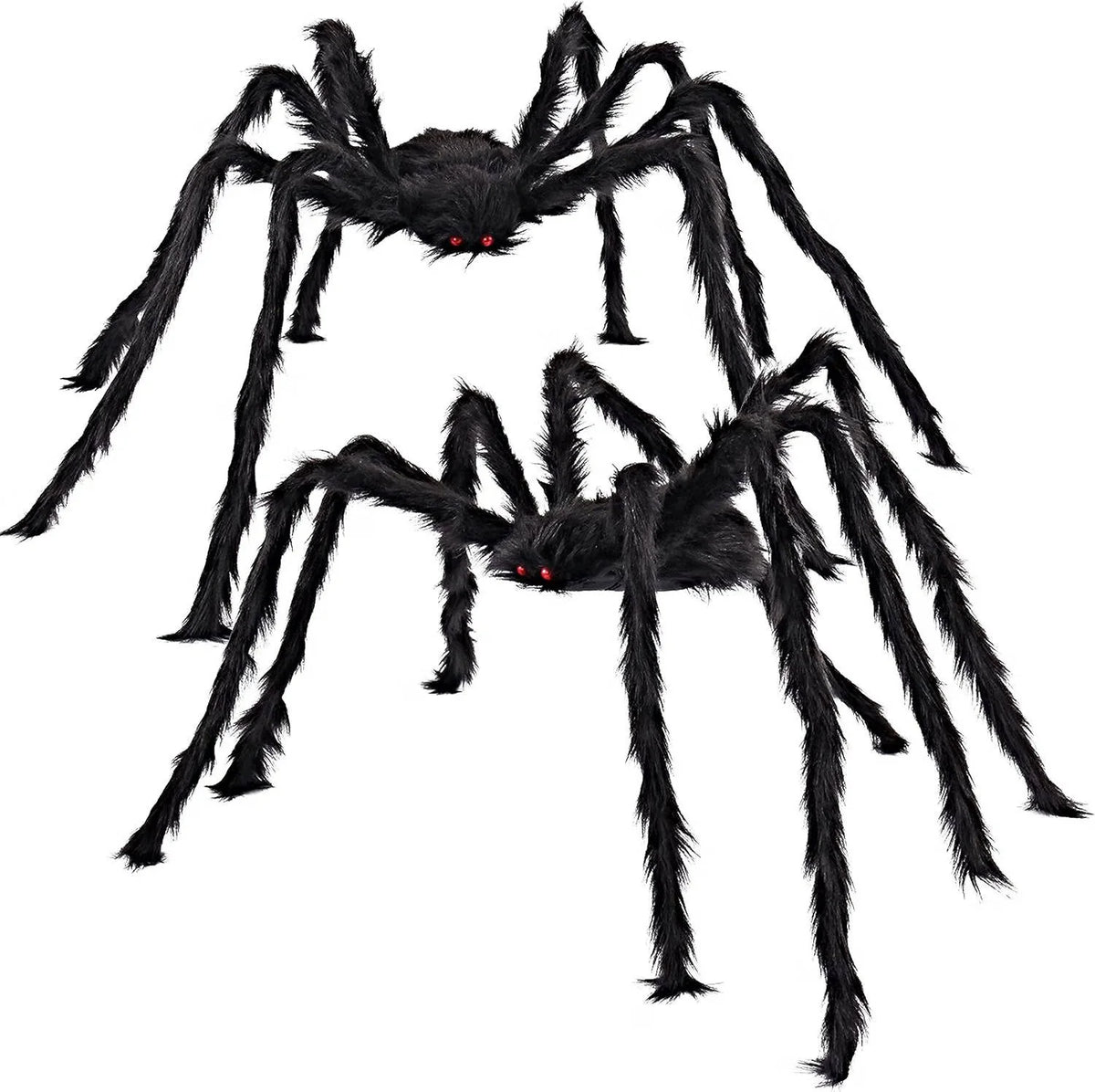 Spider Decorations Set of 2 Bendable Metal Legs