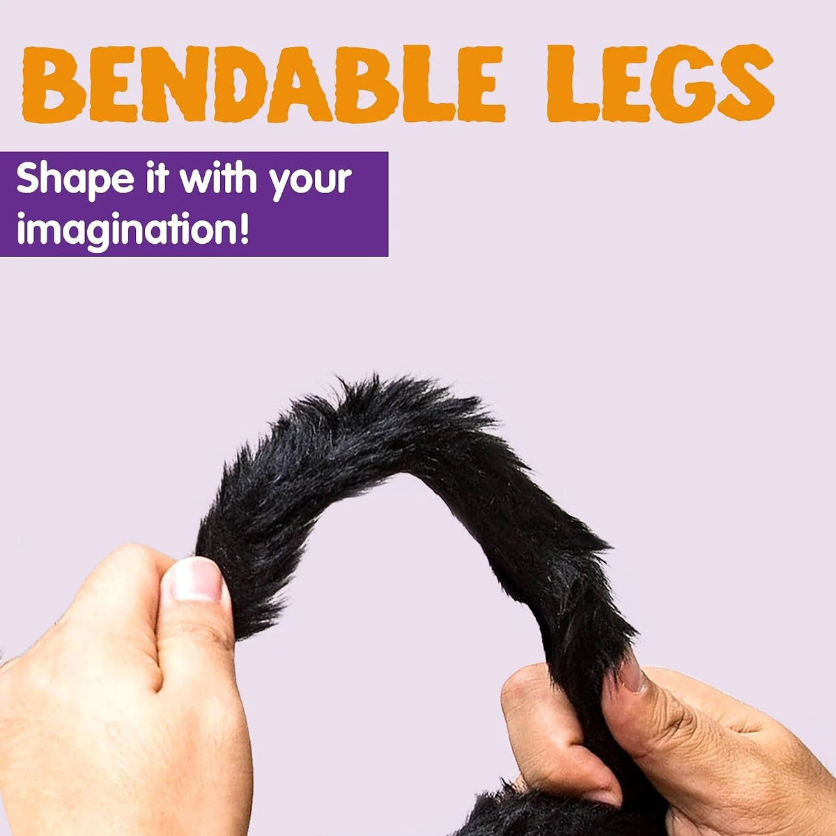 Spider Decorations Set of 2 Bendable Metal Legs