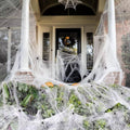 Spider Web Decoration 200 Sq Ft Includes Nine Spiders