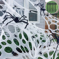 Spider Web Decoration Stretchy Reusable Covers 350 Square Feet