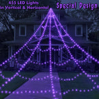 Spider Web Lights 16.4 Foot USB Remote & Timer