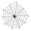 Spiderweb Decoration Stretchable Black Backdrop
