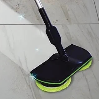 Spin Mop Cordless 180° Rotating Head Rechargeable Battery