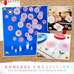 Spirograph Set 22 Piece Transparent Gears & Templates