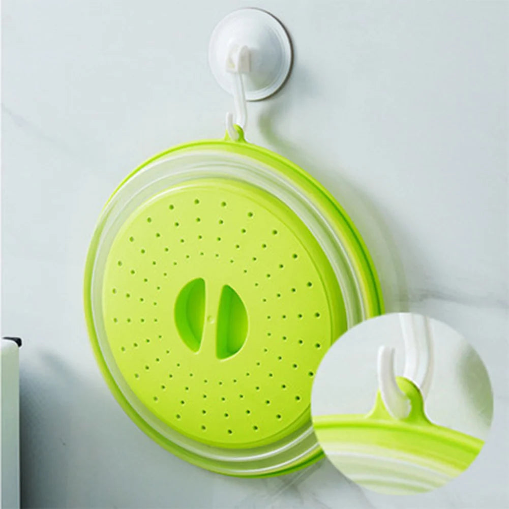 Splatter Cover Folding Food-Grade Silicone Heat-Resistant