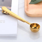 Spoon Clip Stainless Steel Measuring & Bag Sealer