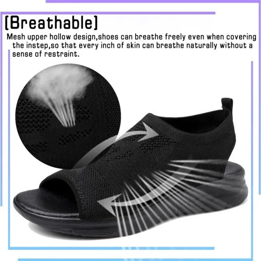 Sport Sandals Cushioned Footbed & Arch Support Non-Slip Outsole