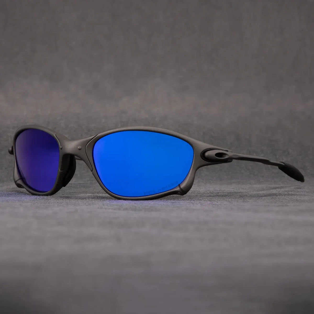 Sport Sunglasses Polarized Red Mirror Lenses UV400 Aluminum Frame