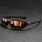 Sport Sunglasses Polarized UV400 Rubberized Temples
