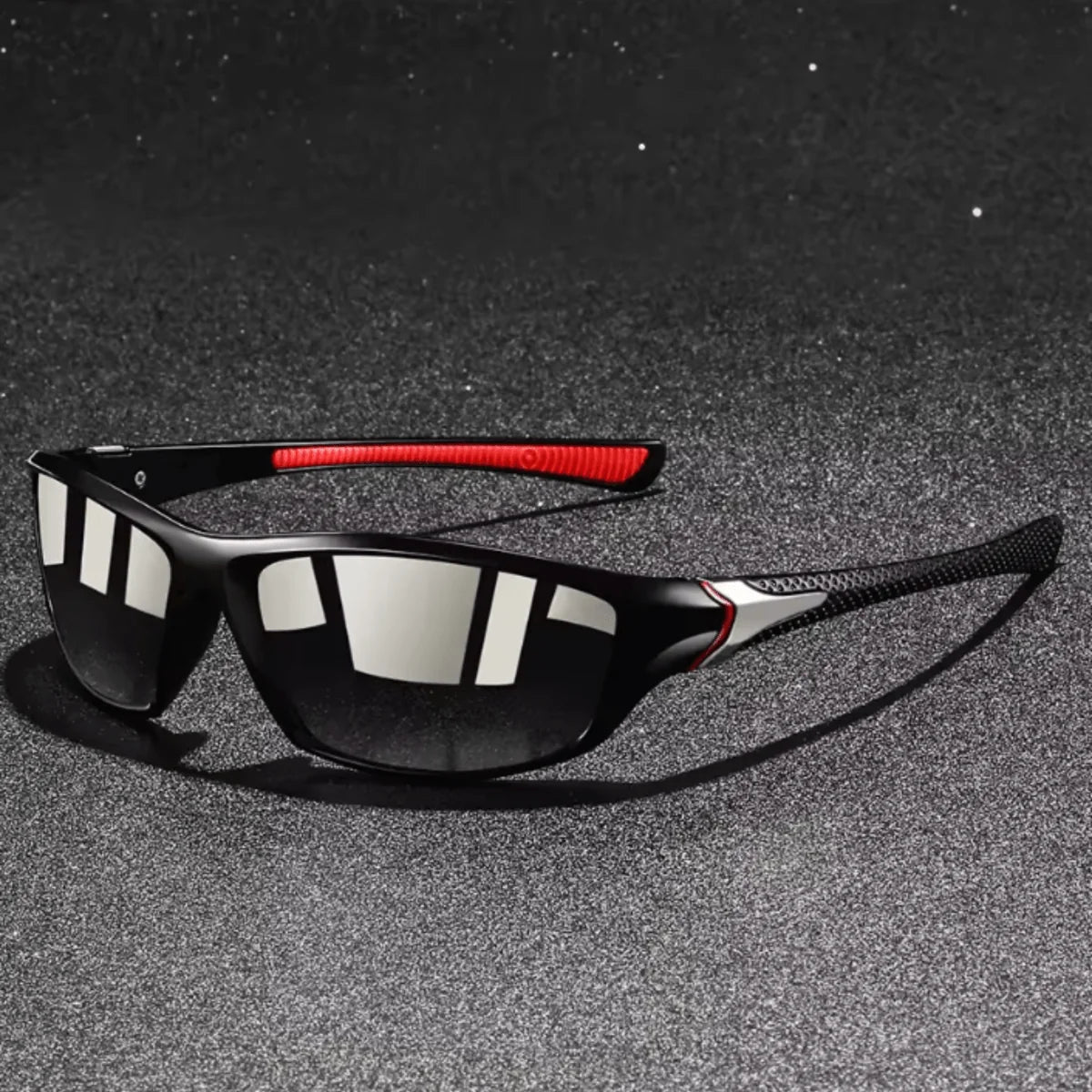 Sport Sunglasses Polarized UV400 Rubberized Temples