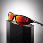 Sport Sunglasses Wraparound Polarized UV400 Secure Fit