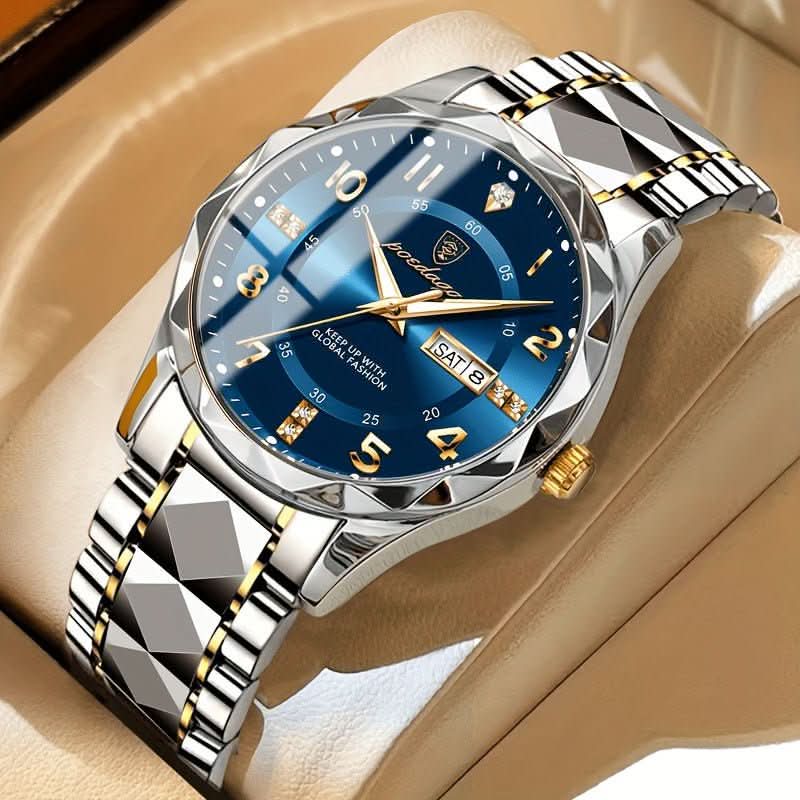 Sport Watch Titanium Case Scratch-Resistant Glass Waterproof 165 Feet