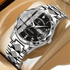 Sport Watch Titanium Case Scratch-Resistant Glass Waterproof 165 Feet