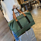 Sports And Travel Bag Shoe Compartment Wet-Dry Separation