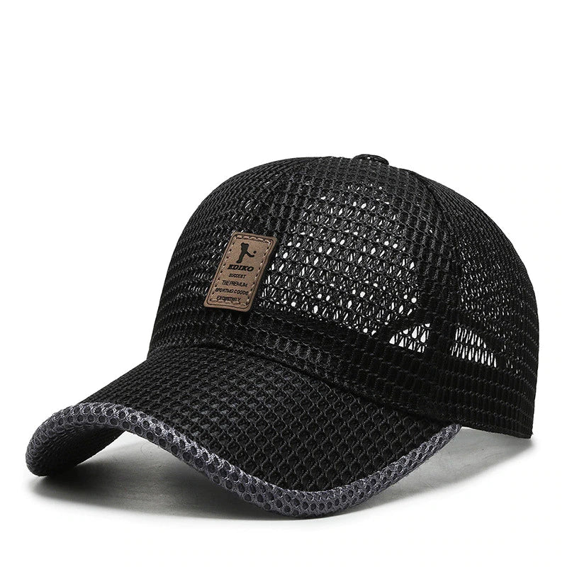 Sports Cap Breathable Mesh Quick-Drying Adjustable Snapback