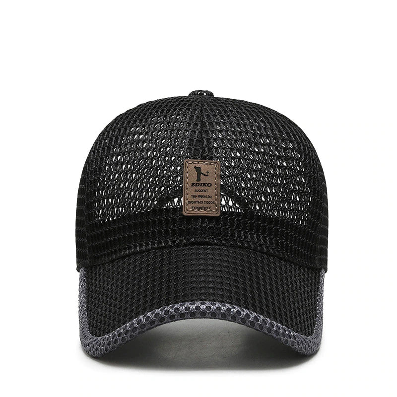 Sports Cap Breathable Mesh Quick-Drying Adjustable Snapback