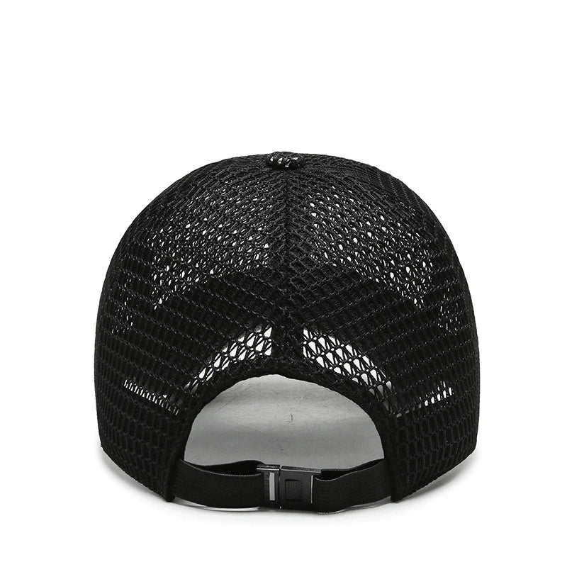 Sports Cap Breathable Mesh Quick-Drying Adjustable Snapback