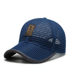 Sports Cap Breathable Mesh Quick-Drying Adjustable Snapback