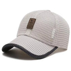 Sports Cap Breathable Mesh Quick-Drying Adjustable Snapback