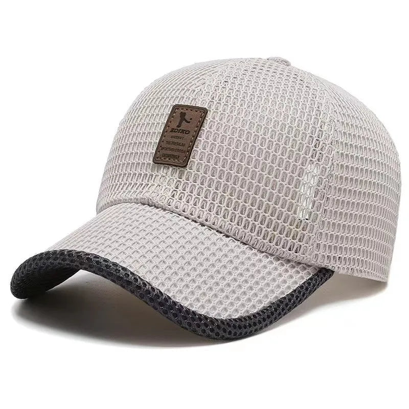 Sports Cap Breathable Mesh Quick-Drying Adjustable Snapback