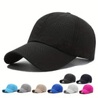 Sports Cap Quick-Drying Breathable Mesh UV Protection