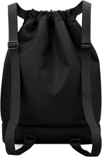 Sports Duffle Bag Separate Shoe Compartment Adjustable Strap