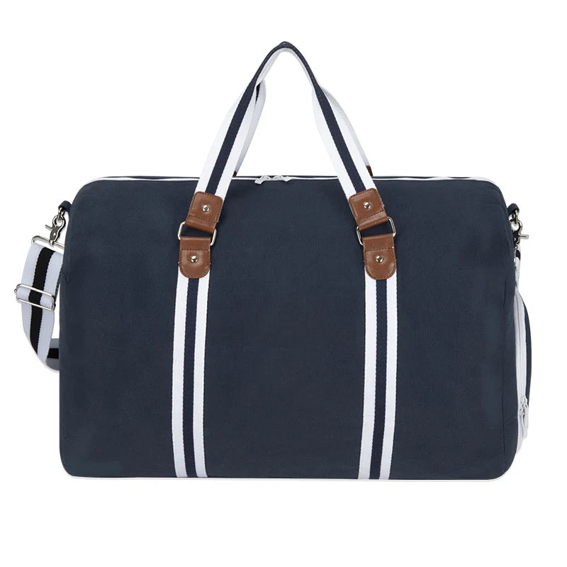 Sports Duffle Bag Shoe Compartment & Water-Resistant
