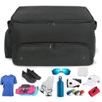 Sports Gear Organizer Zippered Multi-Compartment Lightweight & Durable